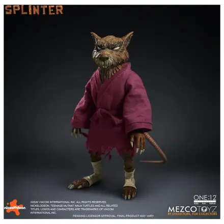 Teenage Mutant Ninja Turtles One:12 Collective Action Figure 1/12 Splinter 17 cm zdjęcie produktu
