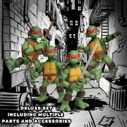 Żółwie Ninja Figurki Akcji Teenage Mutant Ninja Turtles Deluxe Set 8 cm termékfotója