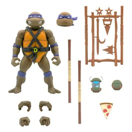 Teenage Mutant Ninja Turtles Ultimates Figurka Akcji Donatello 18 cm termékfotója