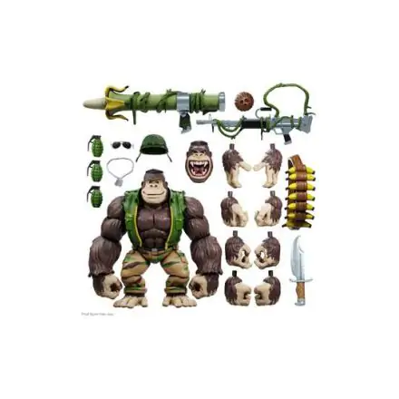 Żółwie Ninja Wojownicze Teenage Mutant Ninja Turtles Ultimates Figurka Akcji Guerrilla Gorilla 20 cm termékfotója