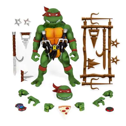 Teenage Mutant Ninja Turtles Ultimates Figurka Akcji Raphael Wersja 2 18 cm termékfotója