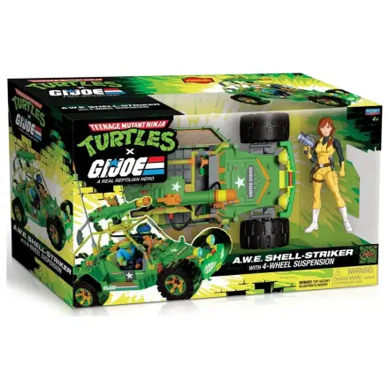 Teenage Mutant Ninja Turtles x G.I. Joe Crossover Classics Pojazd A.W.E. Shell-Striker z Figurką zdjęcie produktu