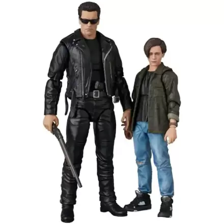 Terminator 2 MAFEX Figurka Akcji T-800 (Wersja T2) i John Connor 16 cm zdjęcie produktu