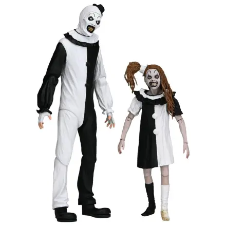 Terrifier 2 Zestaw 2 Figurek Akcji Ultimate Art the Clown i Little Pale Girl 18 cm zdjęcie produktu