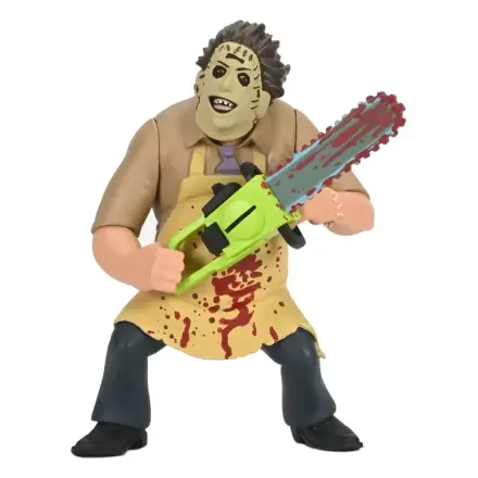 Texas Chainsaw Massacre Toony Terrors Figurka Akcji 50th Anniversary Leatherface (Bloody) 15 cm termékfotója