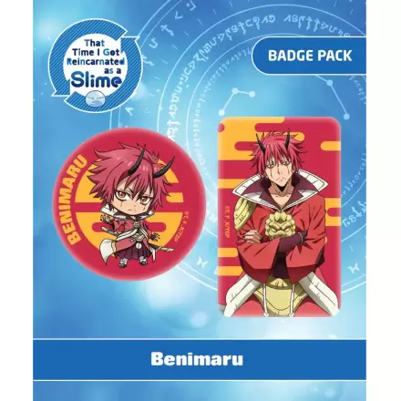 That Time I Got Reincarnated as a Slime Przypinki 2-Pak Benimaru zdjęcie produktu