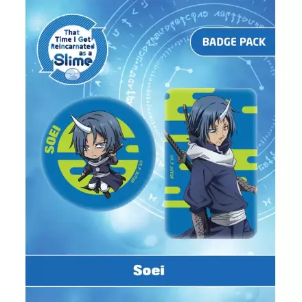 That Time I Got Reincarnated as a Slime Zestaw 2 przypinek Soei zdjęcie produktu