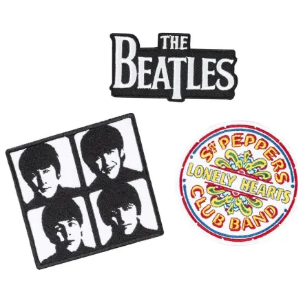 The Beatles zestaw 3 naszywek zdjęcie produktu