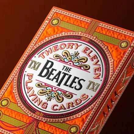 Karty do gry The Beatles Playing Cards Orange Version termékfotója