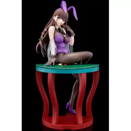 The Demon Sword Master of Excalibur Academy Statua 1/6 Elfine Phillet w fioletowym kostiumie króliczka w kwiaty z systemem 