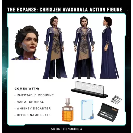 The Expanse Figurka Akcji Chrisjen Avasarala 20 cm zdjęcie produktu