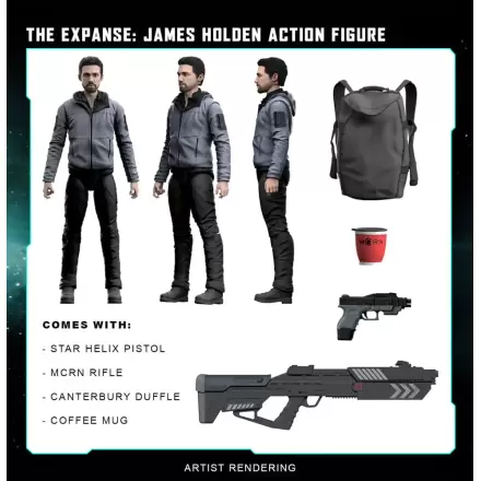 The Expanse Figurka Akcji James Holden 20 cm zdjęcie produktu