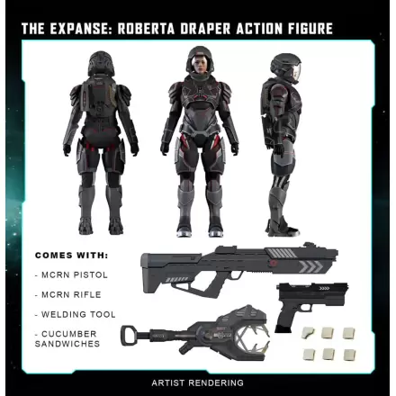 The Expanse Figurka Akcji Roberta Draper 20 cm termékfotója