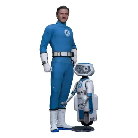 Fantastyczna Czwórka: Pierwsze Kroki Figurki Filmowe Masterpiece Action Figure 2-Pack 1/6 Mister Fantastic i H.E.R.B.I.E. 30 cm zdjęcie produktu