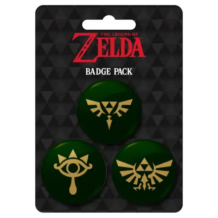 The Legend of Zelda przypinki 3-pak zdjęcie produktu