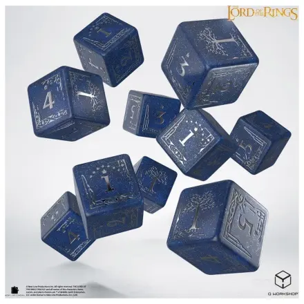 The Lord of the Rings: Zestaw 10 kości D6 Gondor zdjęcie produktu