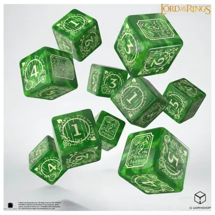 The Lord of the Rings: 10 D6 zestaw kości Shire zdjęcie produktu