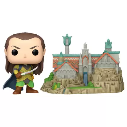 The Lord of the Rings Funko POP! Town Figurka Vinyl Elrond & Rivendell 9 cm zdjęcie produktu