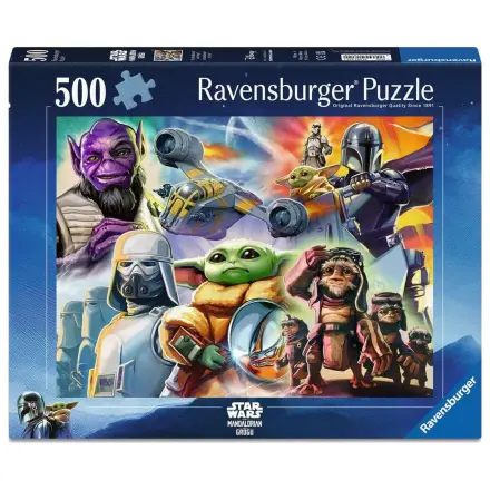 The Mandalorian and Grogu puzzle (500 elementów) zdjęcie produktu