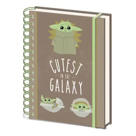 Star Wars Mandalorian Cutest in the Galaxy notes A5 zdjęcie produktu