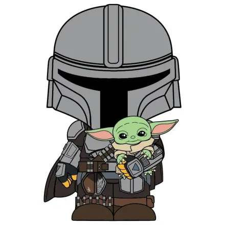 The Mandalorian 3D piankowy magnes The Mandalorian i Grogu zdjęcie produktu