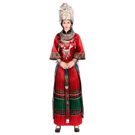 Miao of China's 56 Ethnic Groups Figurka 1/6 Czerwona 30 cm zdjęcie produktu