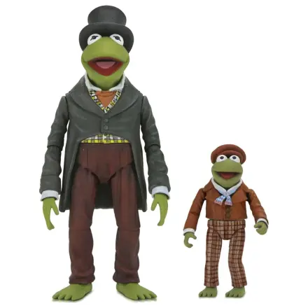 The Muppet Christmas Carol Ultimate Action Figures 2-pak Kermit as Bob Cratchit & Robin as Tiny Tim 18 cm zdjęcie produktu