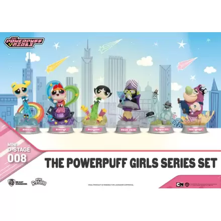 The Powerpuff Girls Mini Diorama Stage Statues The Powerpuff Girls Series Zestaw 12 cm zdjęcie produktu