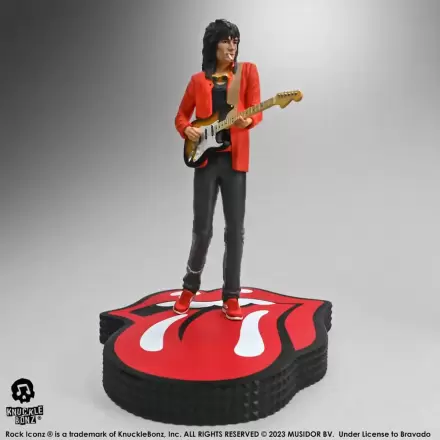 The Rolling Stones Rock Iconz Statue Ronnie Wood (Tattoo You Tour 1981) 22 cm Statua termékfotója