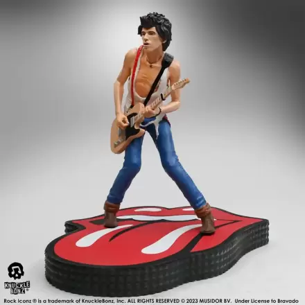 The Rolling Stones Rock Iconz Statue Keith Richards (Tattoo You Tour 1981) 22 cm Statua termékfotója