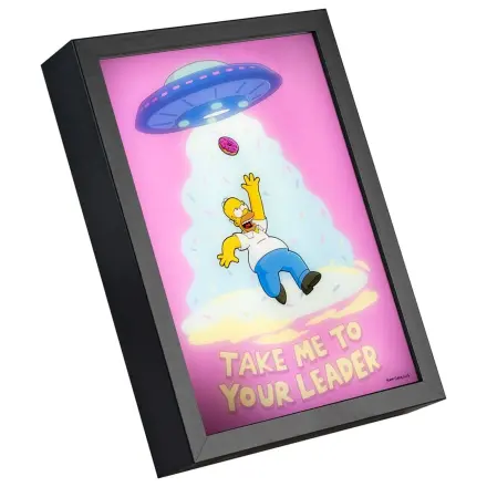 The Simpsons Oprawiony Plakat LED 20 x 28 cm zdjęcie produktu