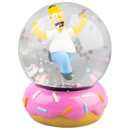 The Simpsons Kula śnieżna Homer Simpson Donut 10 cm zdjęcie produktu