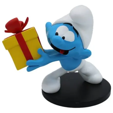 The Smurfs Statuetka Jokey Smurf z prezentem 10 cm zdjęcie produktu