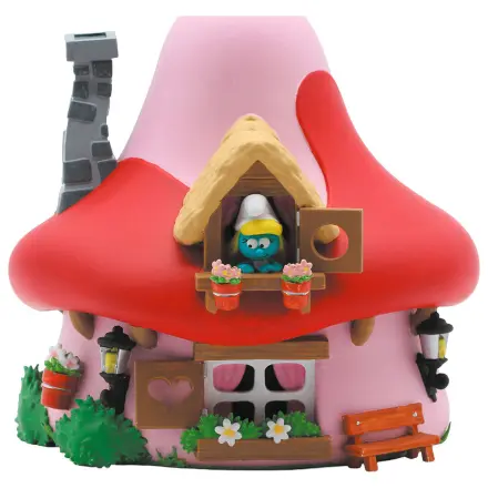 The Smurfs - Smurfette Mushroom House skarbonka figurka 15cm zdjęcie produktu