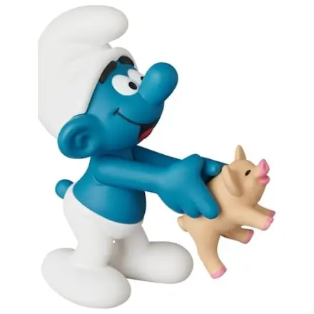 The Smurfs UDF Mini Figurka Smurf with Pig 8 cm zdjęcie produktu