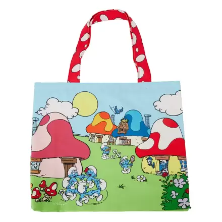 Smerfy od Loungefly Canvas Tote Bag Village Life - Torba na zakupy z płótna termékfotója