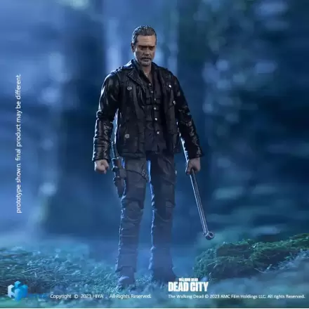 The Walking Dead Exquisite Mini Figurka Akcji 1/18 Dead City Negan 11 cm termékfotója