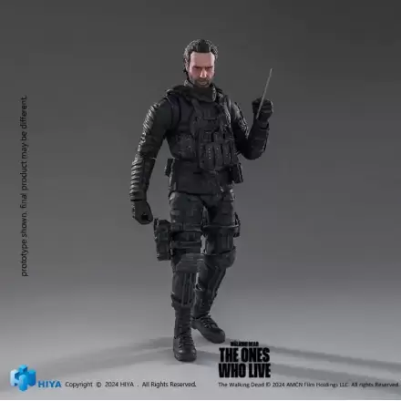 The Walking Dead: The Ones Who Lived Exquisite Mini Action Figure 1/18 Rick Grimes 11 cm - Mini Figurka Akcji termékfotója