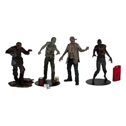 The Walking Dead Figurki Akcji 4-Pack Walkers 13 cm termékfotója