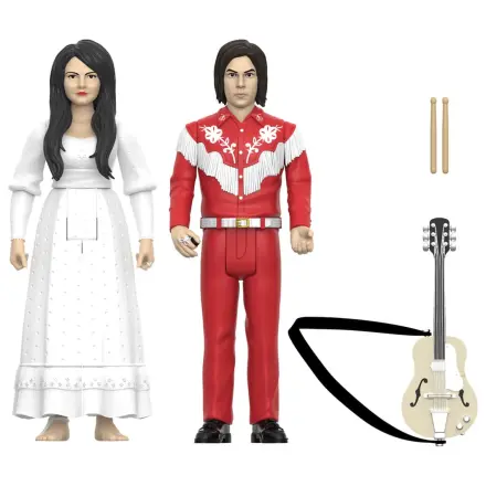 The White Stripes figurki akcji ReAction 2-pak Fala 02 The White Stripes (Elephant) 10 cm zdjęcie produktu