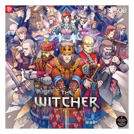 The Witcher Gaming Puzzle Northern Realms (500 elementów) zdjęcie produktu