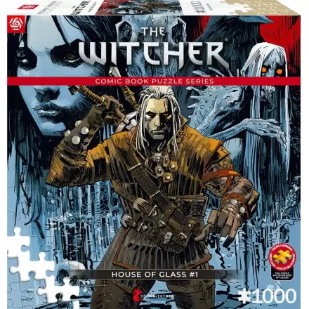 Puzzle Wiedźmin Dom Szkła (1000 elementów) zdjęcie produktu