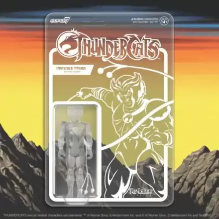 Thundercats ReAction Figurka Akcji Tygra (Clear) 10 cm termékfotója