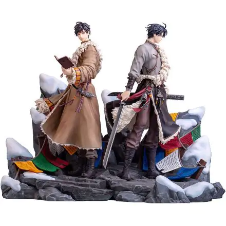 Time Raiders PVC Statues 1/7 Wu Xie & Zhang Qiling: Floating Life in Tibet Ver. Special Set 28 cm Figurki termékfotója