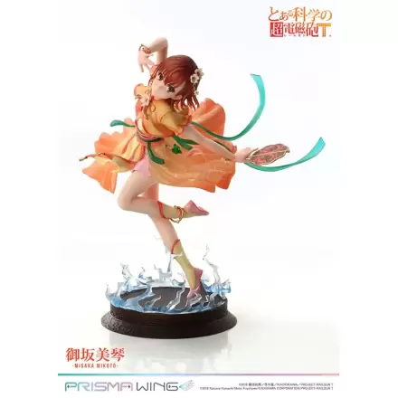 To Aru Kagaku no Railgun Prisma Wing PVC Statuetka 1/7 Misaka Mikoto 22 cm termékfotója