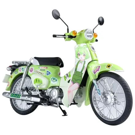 Tohoku Zunko/Zundamon Project zestaw plastikowych modeli 1/12 Honda Super Cub Zundamon Edition 11 cm zdjęcie produktu