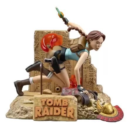 Tomb Raider 1996 PVC Statuetka Lara Croft Classic Era 17 cm termékfotója