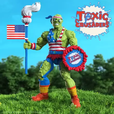 Toxic Crusaders Ultimates Figurka Akcji Toxie (Vintage Toy America) 18 cm termékfotója