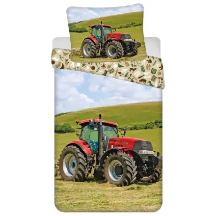 Tractor Czerwona poszwa na kołdrę zdjęcie produktu
