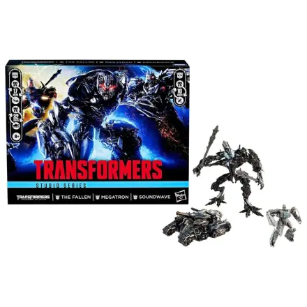 Zestaw 3 figurek Transformers 2: The Fallen, Megatron & Soundwave zdjęcie produktu